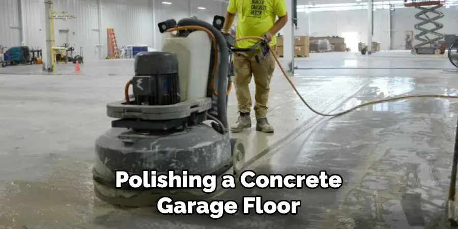 Polishing a Concrete Garage Floor