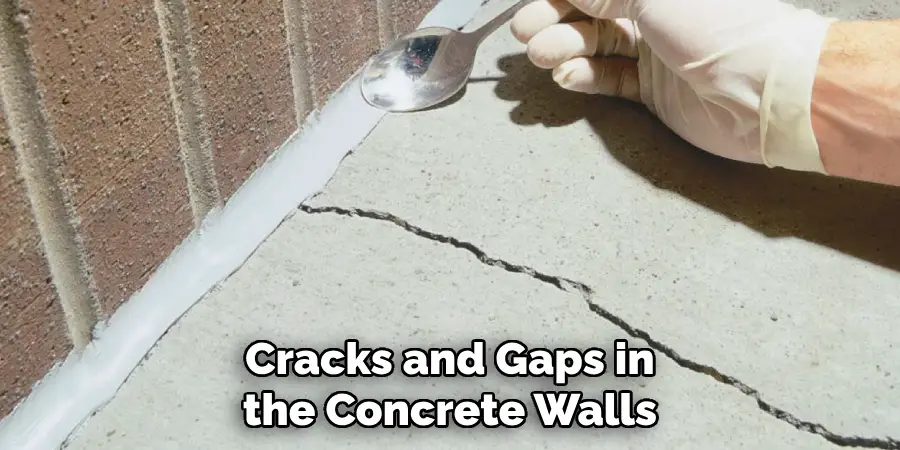Cracks and Gaps in the Concrete Walls