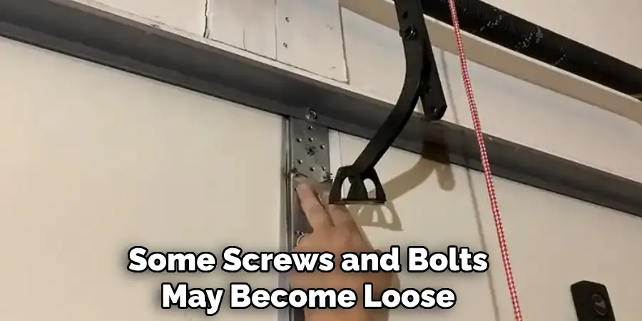 Some Screws and Bolts May Become Loose