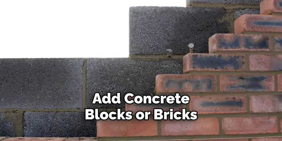 Add Concrete Blocks or Bricks
