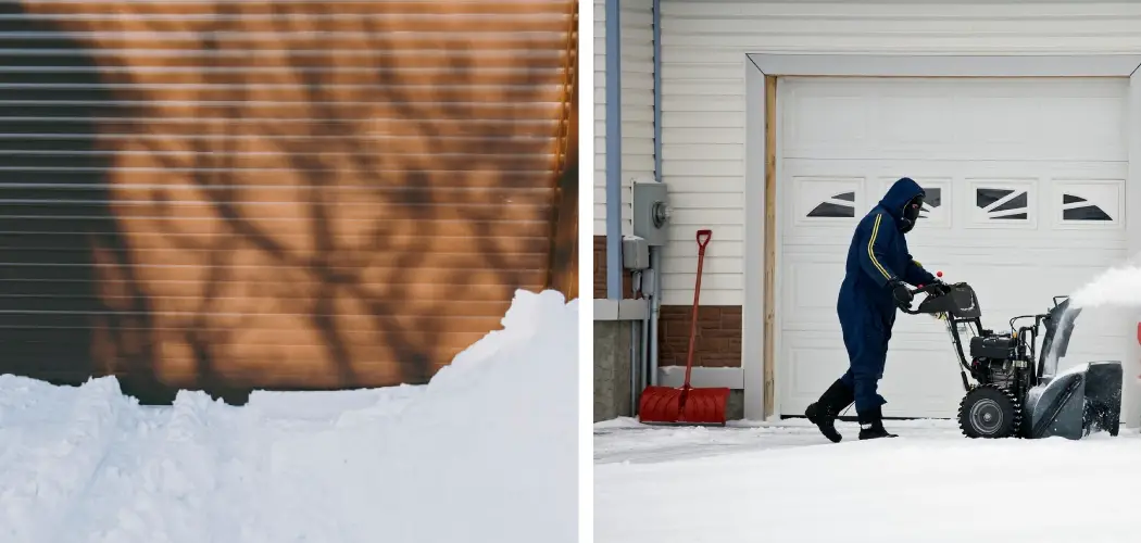 How to Prevent Garage Door from Freezing Shut