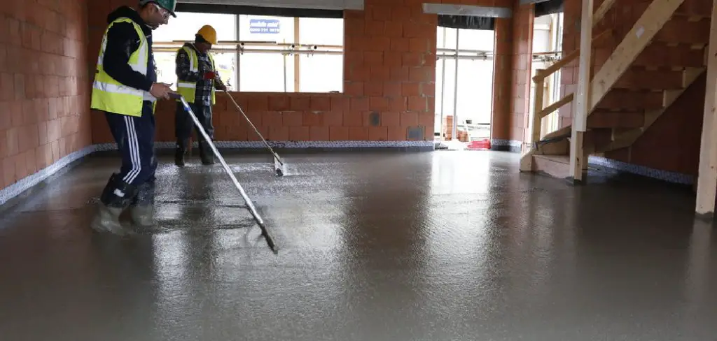 How to Finish a Concrete Garage Floor