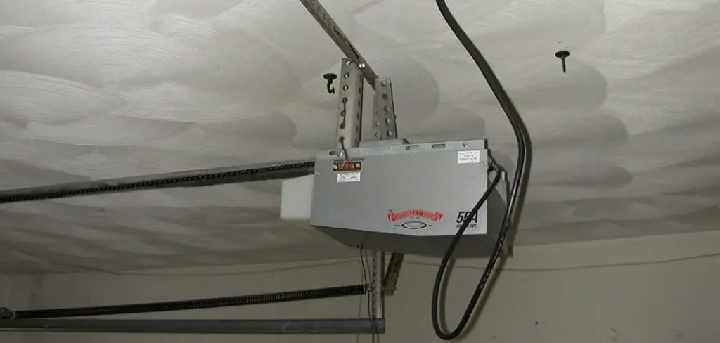 How to Reconnect Garage Door Cable