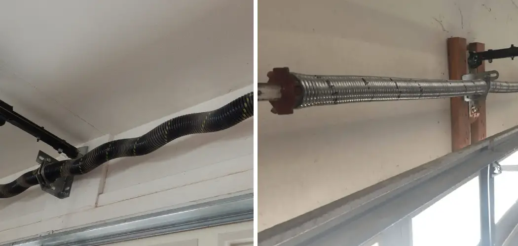 How to Wind a Garage Door Spring