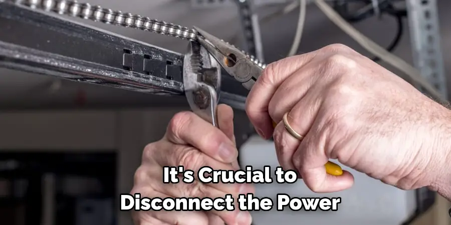It's Crucial to Disconnect the Power