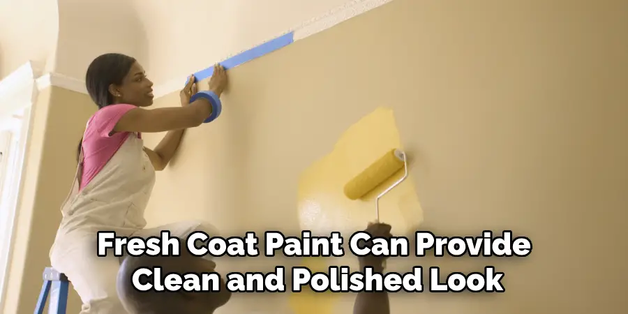 Fresh Coat Paint Can Provide Clean and Polished Look