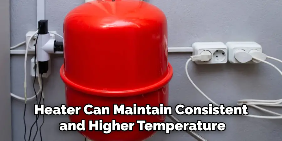 Heater Can Maintain a Consistent and Higher Temperature