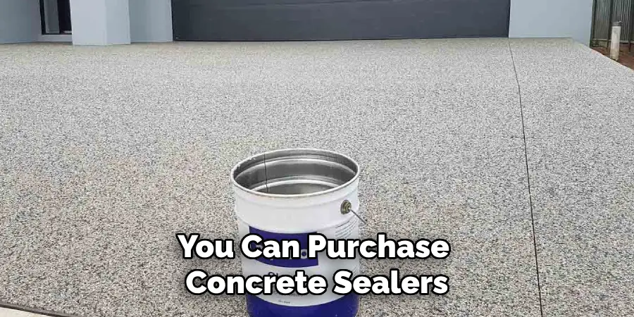 You Can Purchase Concrete Sealers