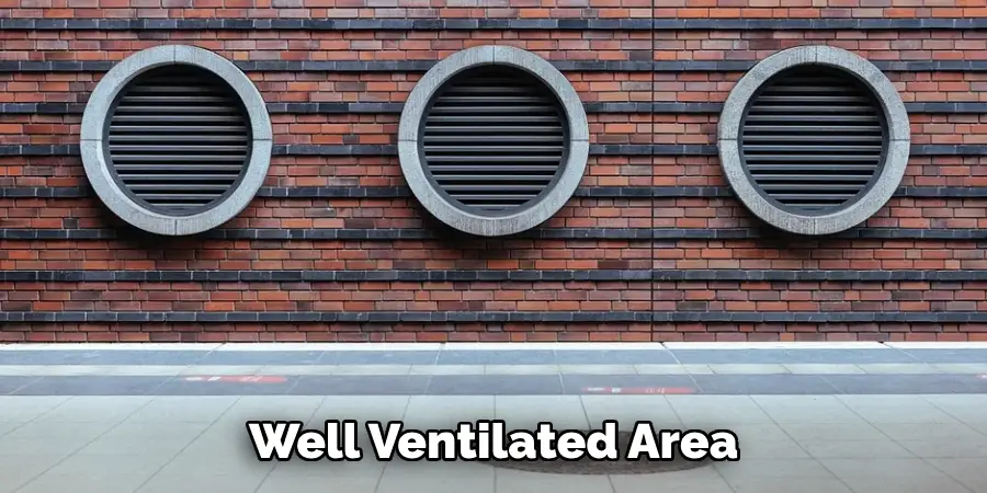 Well Ventilated Area