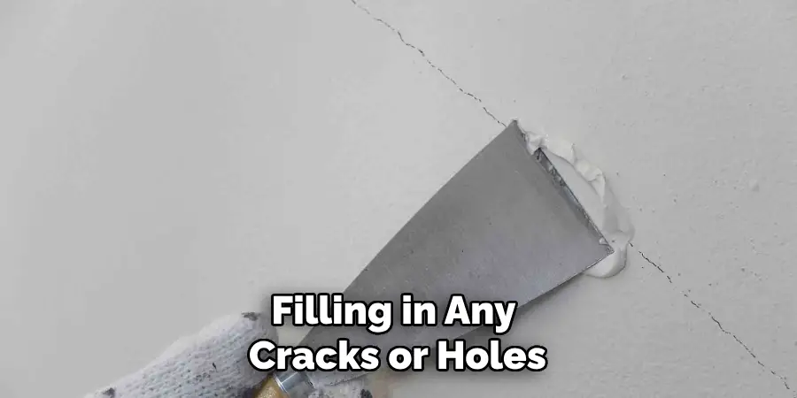Filling in Any Cracks or Holes