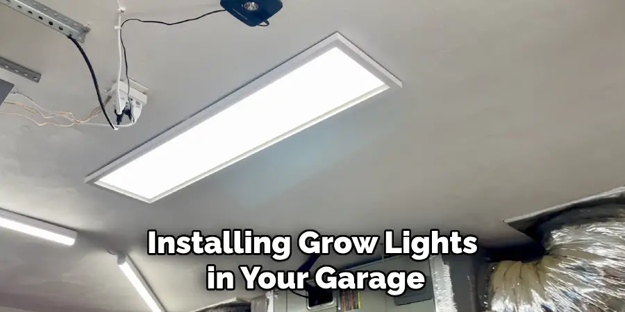 Installing Grow Lights in Your Garage