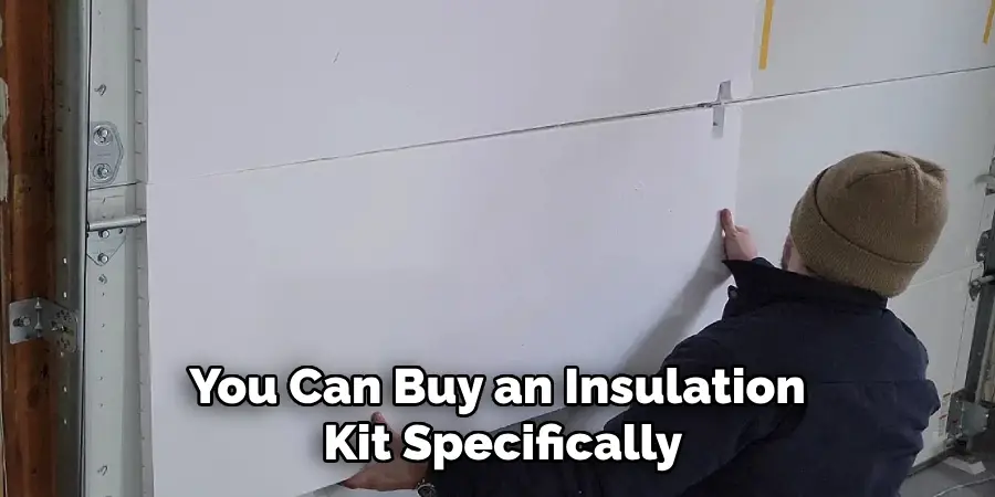 You Can Buy an Insulation Kit Specifically