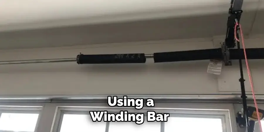 Using a Winding Bar 