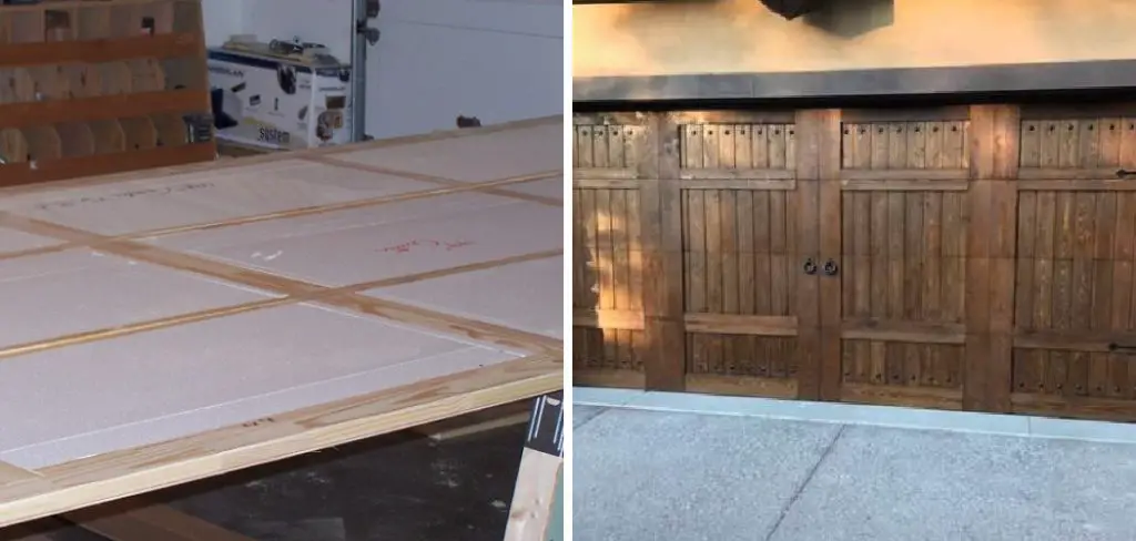 How to Build a Garage Door Panel