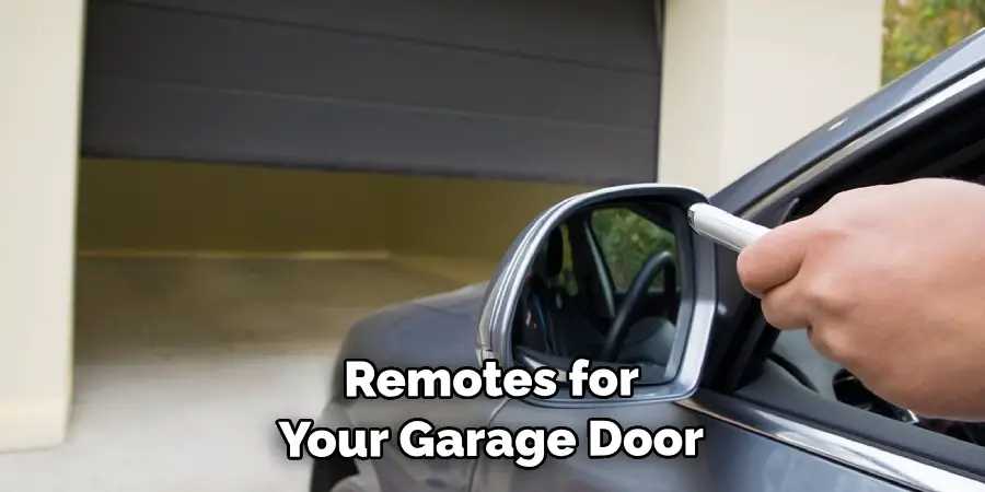  Remotes for Your Garage Door