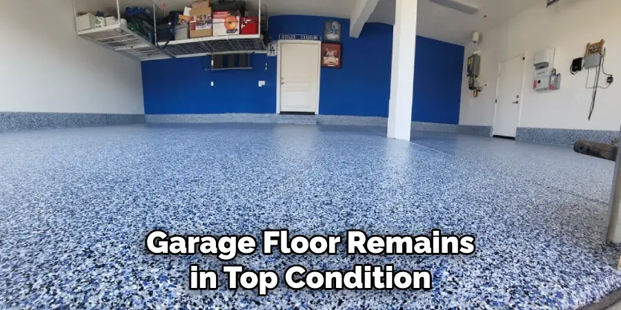 Garage Floor Remains in Top Condition