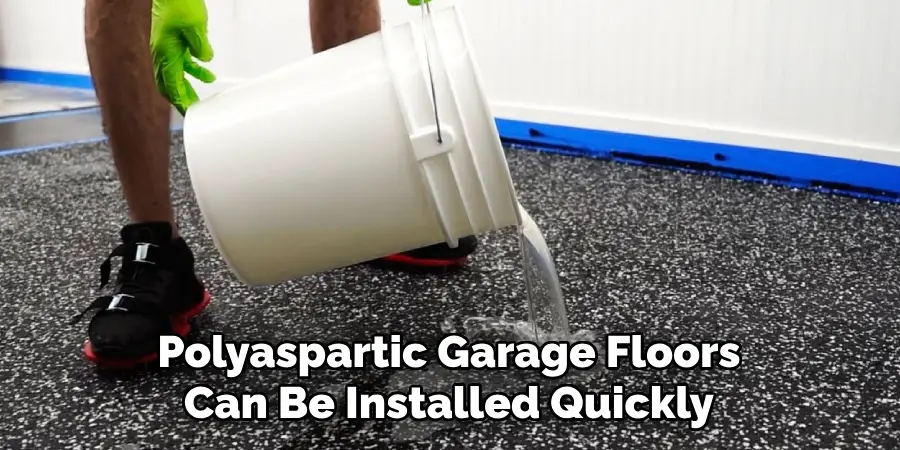 Polyaspartic Garage Floors Can Be Installed Quickly