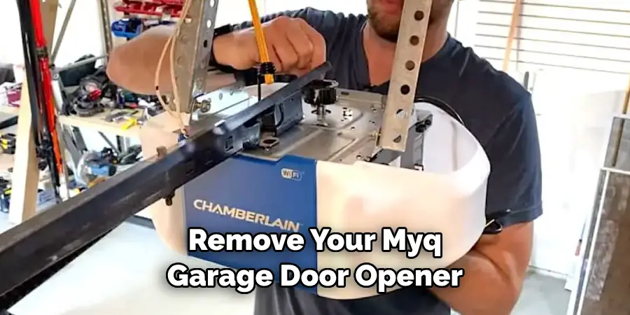 Remove Your Myq Garage Door Opener