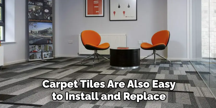 Carpet Tiles Are Also Easy to Install and Replace