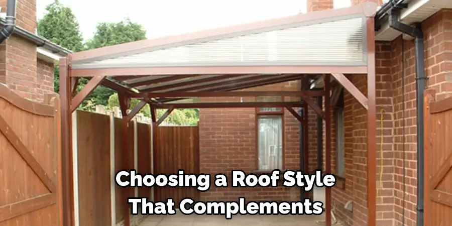 Choosing a Roof Style That Complements