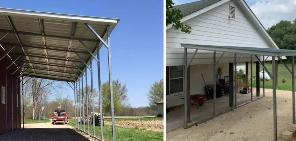 How to Build a Lean to Carport