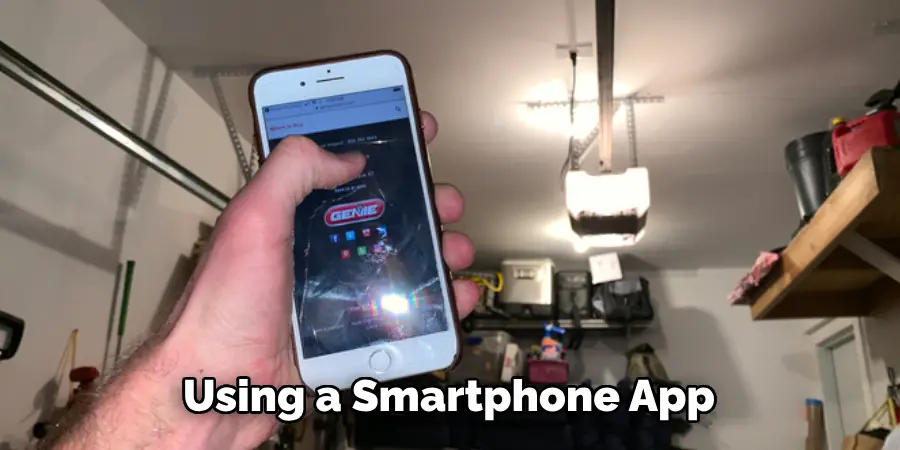 Using a Smartphone App