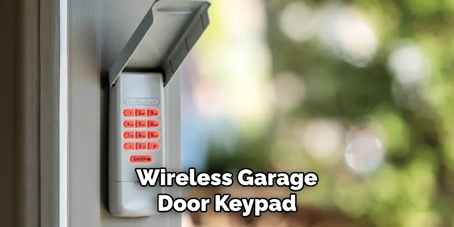 Wireless Garage Door Keypad