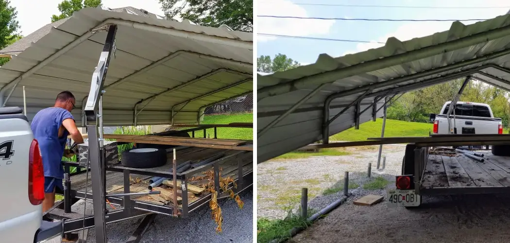 How to Move Metal Carport