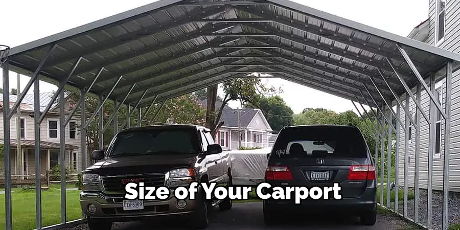 Size of Your Carport