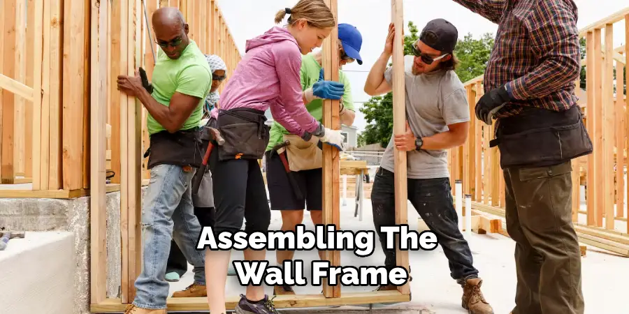 Assembling the Wall Frame