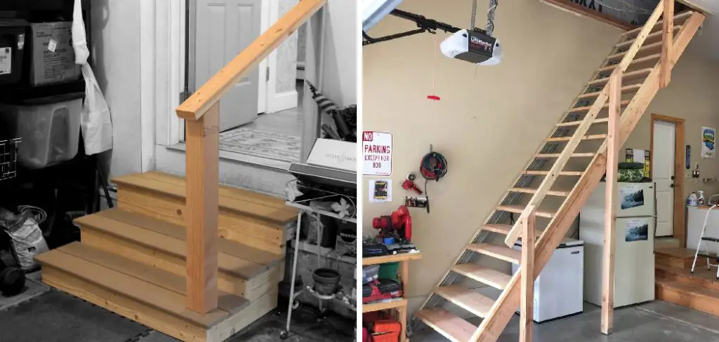 How to Build Garage Stairs