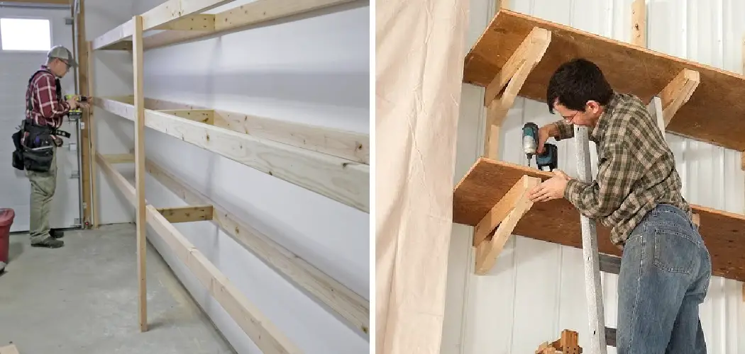 How to Build a Garage Wall Shelf