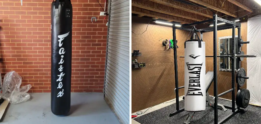 How to Hang a Boxing Bag in Garage