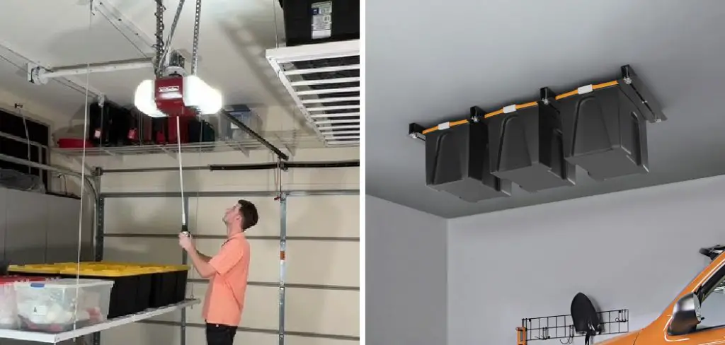 How to Mount Ultrawall Overhead Garage Storage Racks