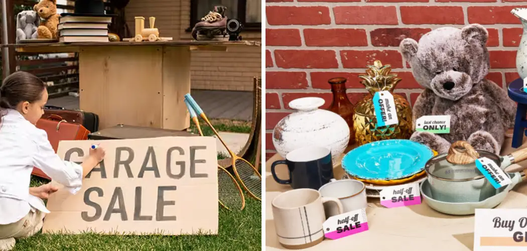 How to Organize a Community Garage Sale