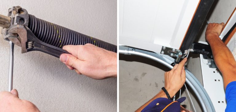 How to Release Spring Tension on Garage Door