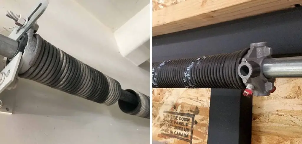 How to Replace Garage Door Torsion Springs