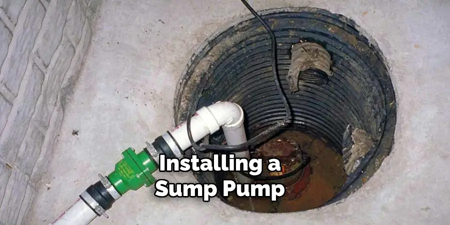  Installing a Sump Pump