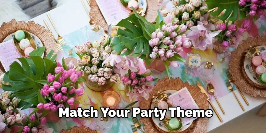 Match Your Party Theme