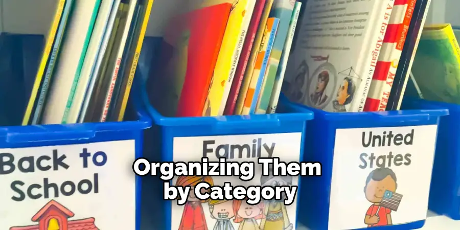 Organizing Them by Category