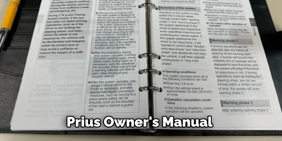 Prius Owner's Manual 