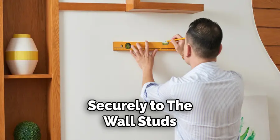 Securely to the Wall Studs