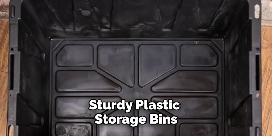 Sturdy Plastic Storage Bins