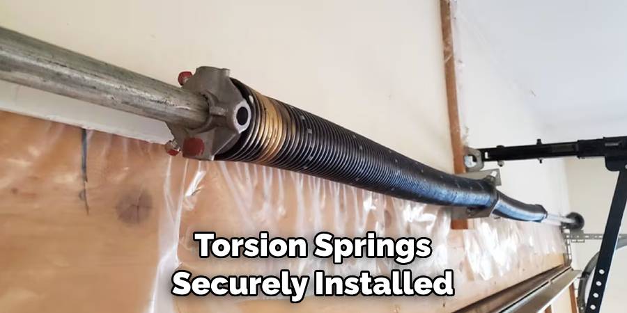 Torsion Springs Securely Installed