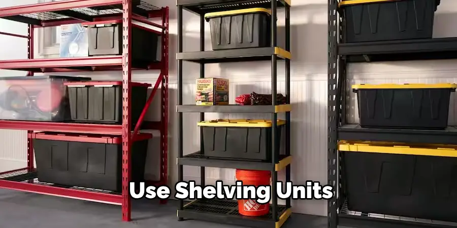 Use Shelving Units