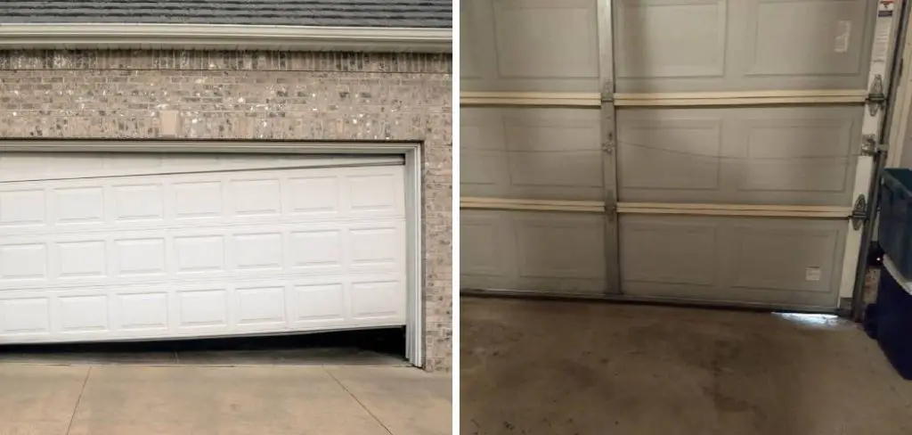 How to Fix Uneven Garage Door