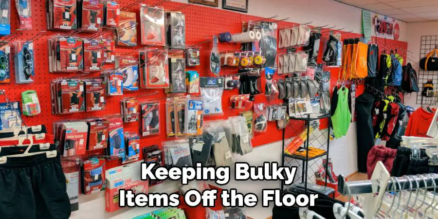 Keeping Bulky Items Off the Floor