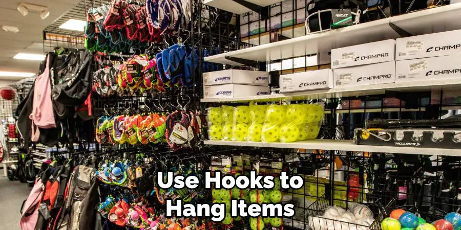 Use Hooks to Hang Items