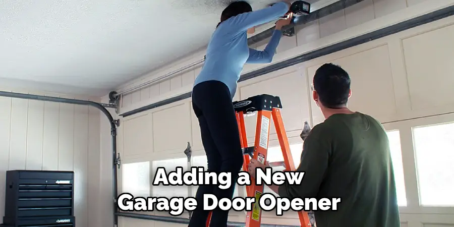  Adding a New Garage Door Opener