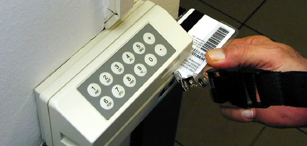 How to Program Precision Garage Door Keypad